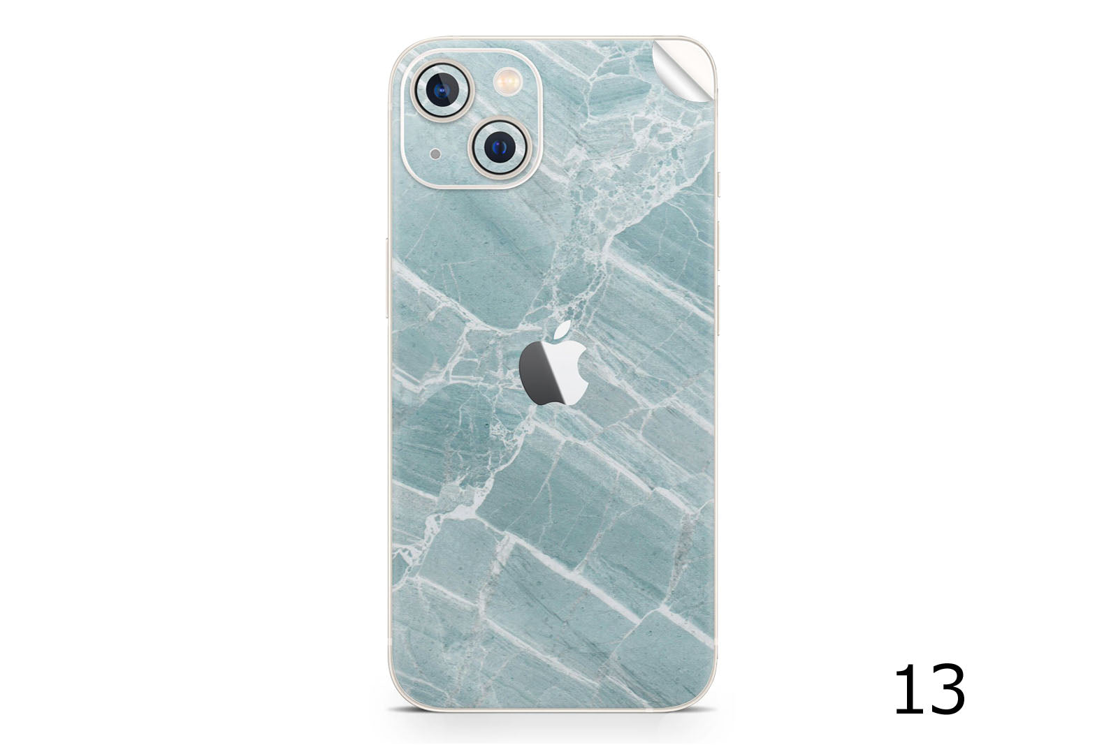在庫限り】iPhone 13 スキンシール/保護シール Mint Marble – CHLOROS