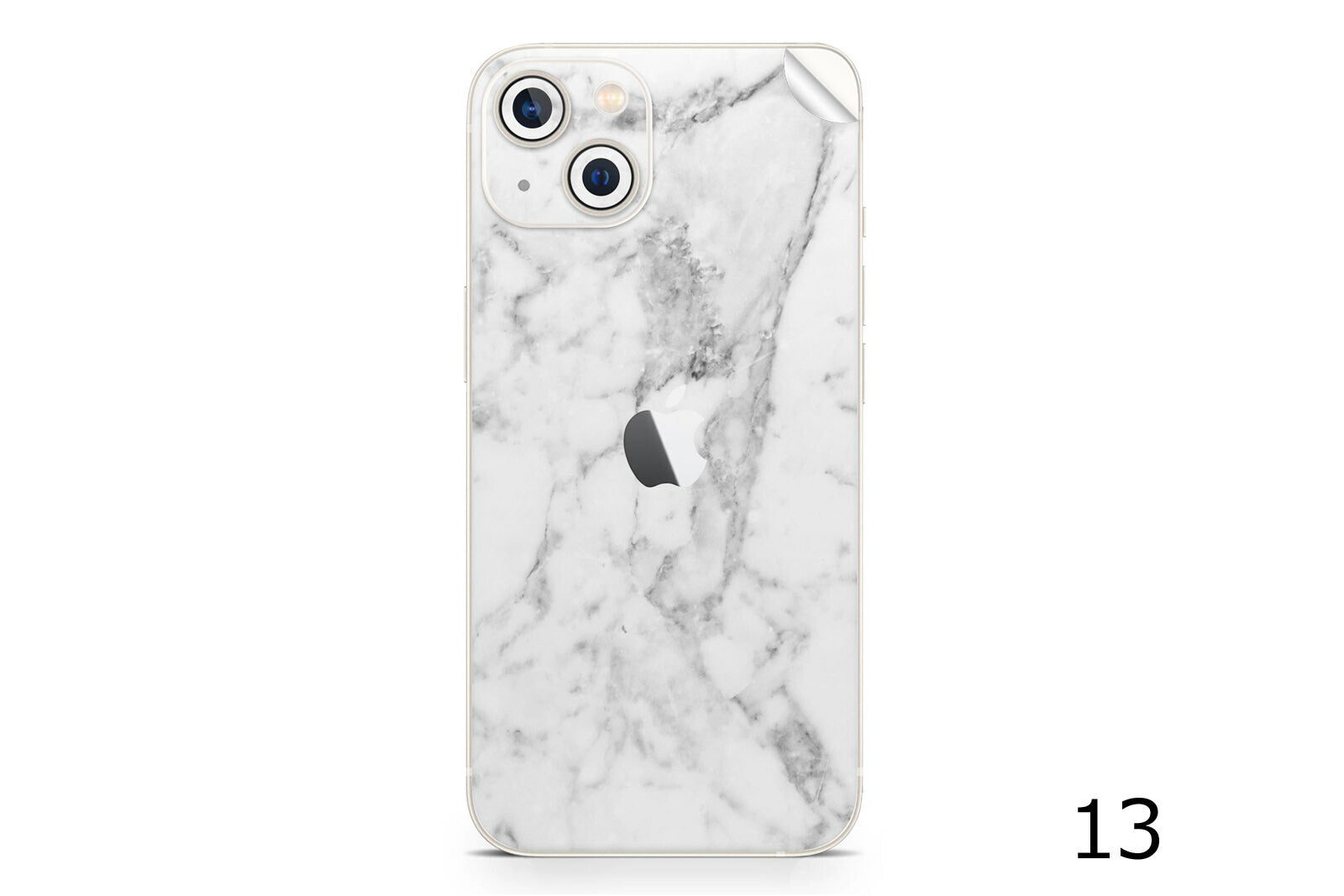 在庫限り】iPhone 13 スキンシール/保護シール White Marble – CHLOROS