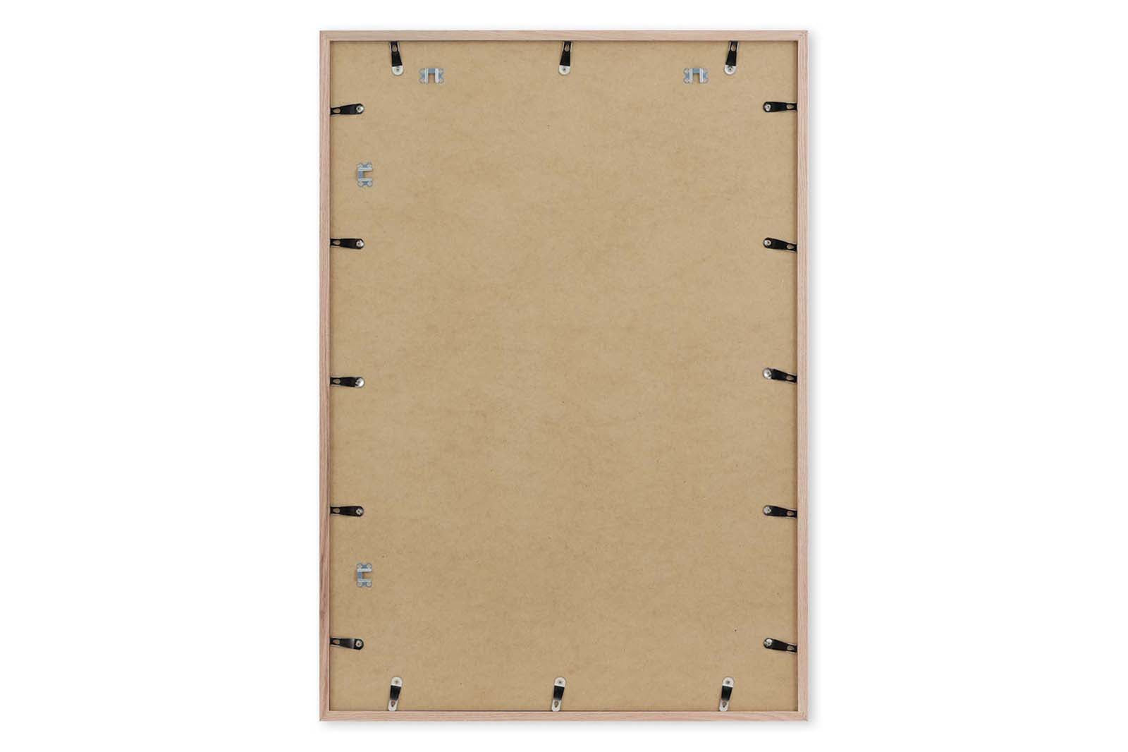 オーク無垢材 ポスターフレーム/額縁 70×100cm – CHLOROS