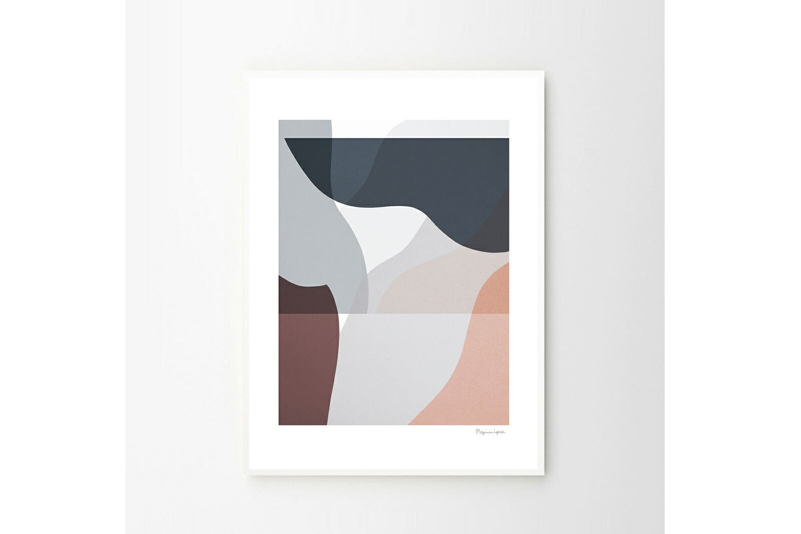 ABSTRACT LINES ポスター THE POSTER CLUB RUBIN studio, 'Abstract Lines 01' - THE POSTER CLUB