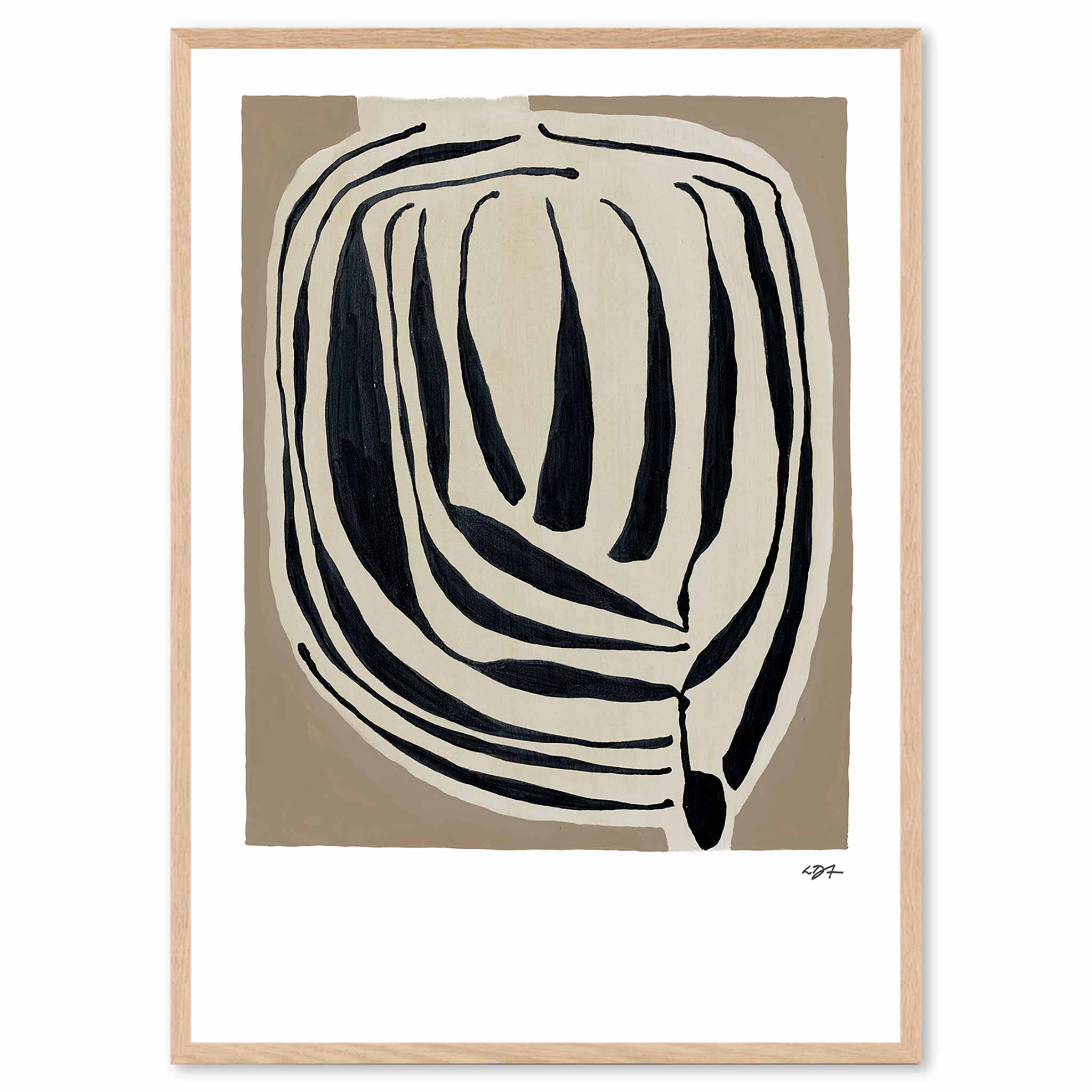 The Poster Club アートポスター 50×70cm Layered – CHLOROS