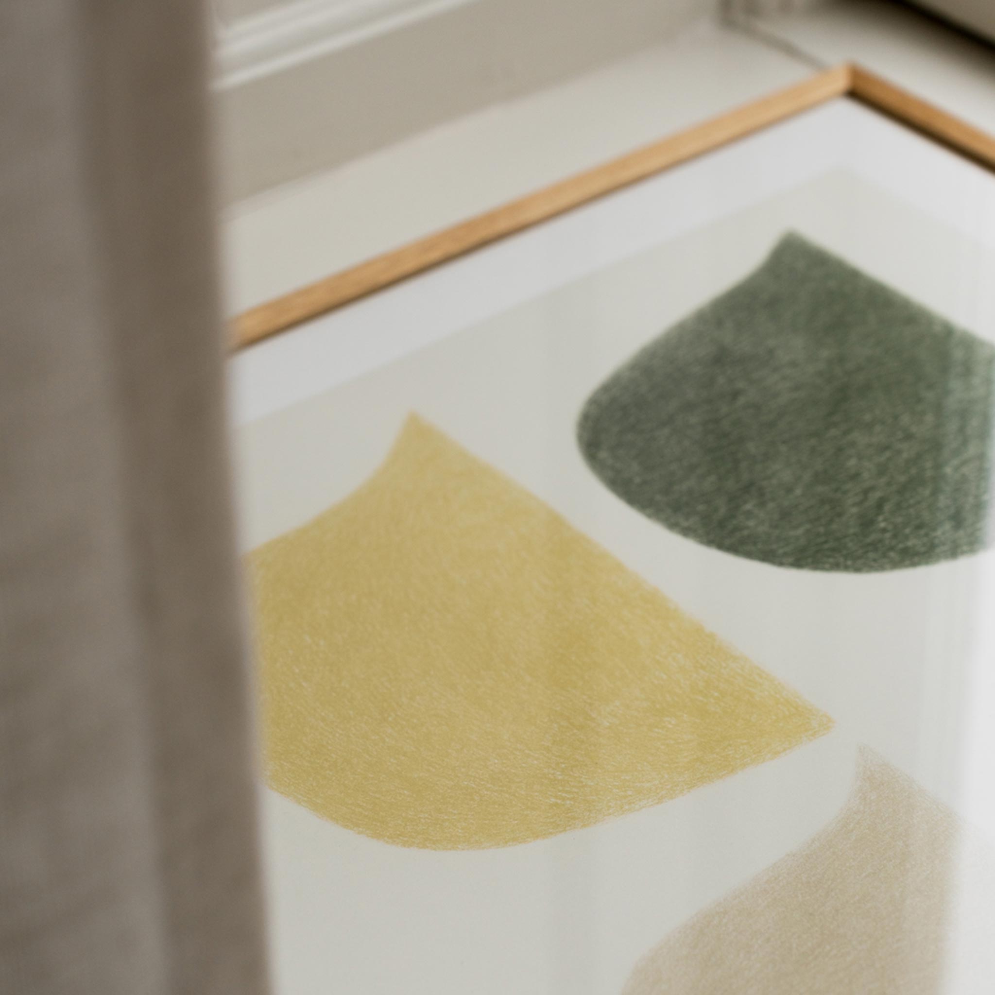 The Poster Club アートポスター 50×50cm Sitting Quietly – CHLOROS