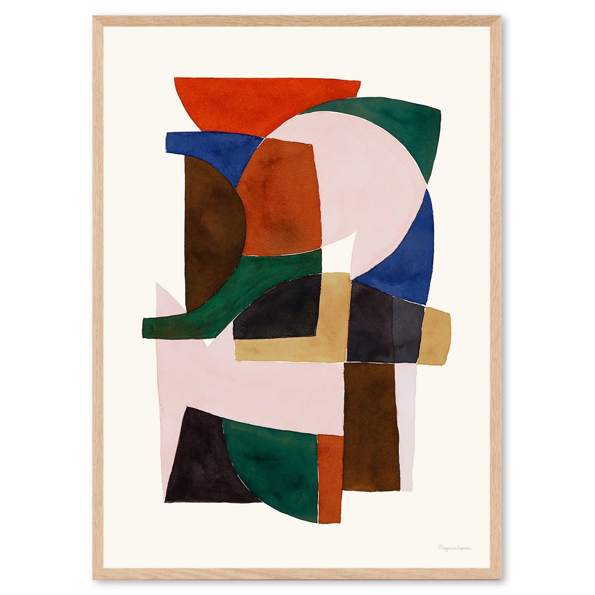 The Poster Club アートポスター 50×70cm Building Blocks – CHLOROS