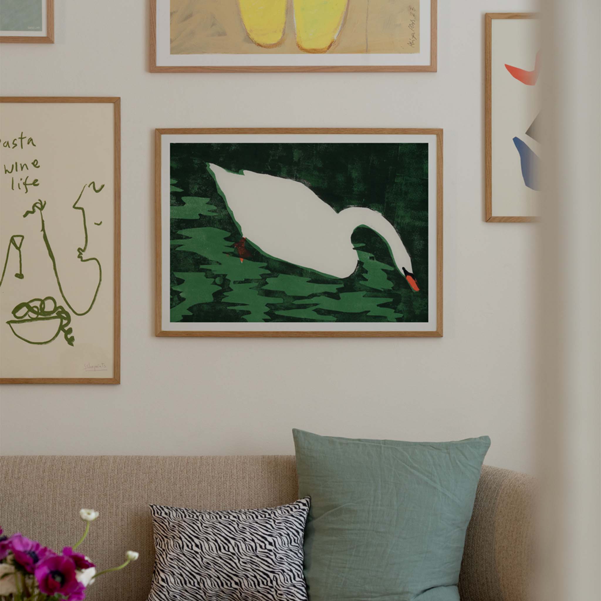 The Poster Club アートポスター 50×70cm Cisne Blanco – CHLOROS