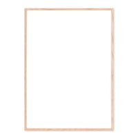 温もりのある天然木と洗練されたデザインが融合した、オーク無垢材の木製ポスターフレーム。シンプルで細身のエッジが効いたフレームは、アートや写真をすっきりと引き立て、北欧風やナチュラルテイストの空間に自然に馴染みます。スカンジナビアスタイルやミニマルデザインを好む方におすすめで、北欧でも定番のインテリアアイテム。天然オーク材は美しい木目と質感、ひとつひとつ異なる表情が魅力です。ナチュラルカラーはホワイトインテリアや和モダン、韓国インテリアなど幅広いスタイルと相性が良く、自然素材やエコ志向の暮らしにもぴったり。一般的なアートサイズに対応し、リビングや玄関、寝室、書斎、店舗など多彩な空間で活躍。壁掛け・立て掛け対応で自由なレイアウトが楽しめ、ギャラリーウォールやDIYにも最適です。