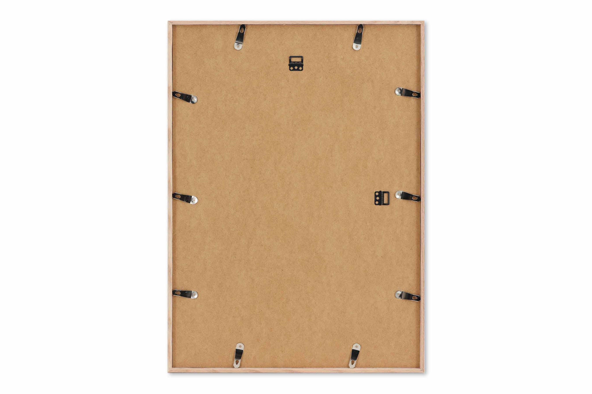トップ 木製ポスターフレーム 50×70cm オーク材 無垢材 枠の幅が細い 額縁