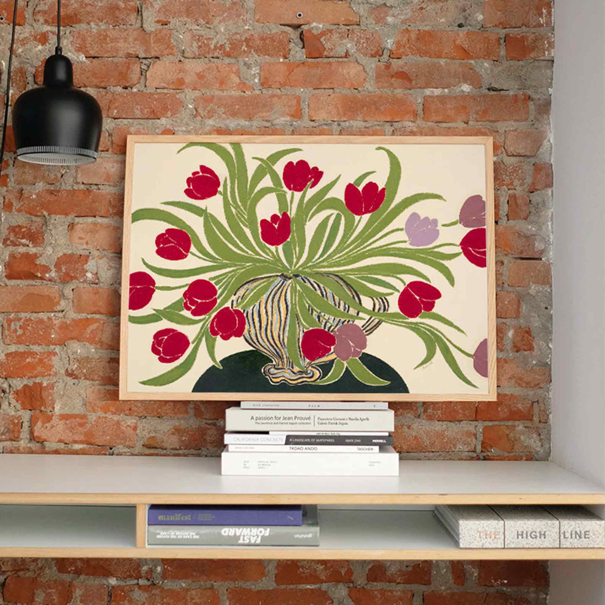 PSTR studio アートポスター 50×70cm Tulips – CHLOROS