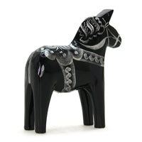 ダーラナホース、black/silver、10cm