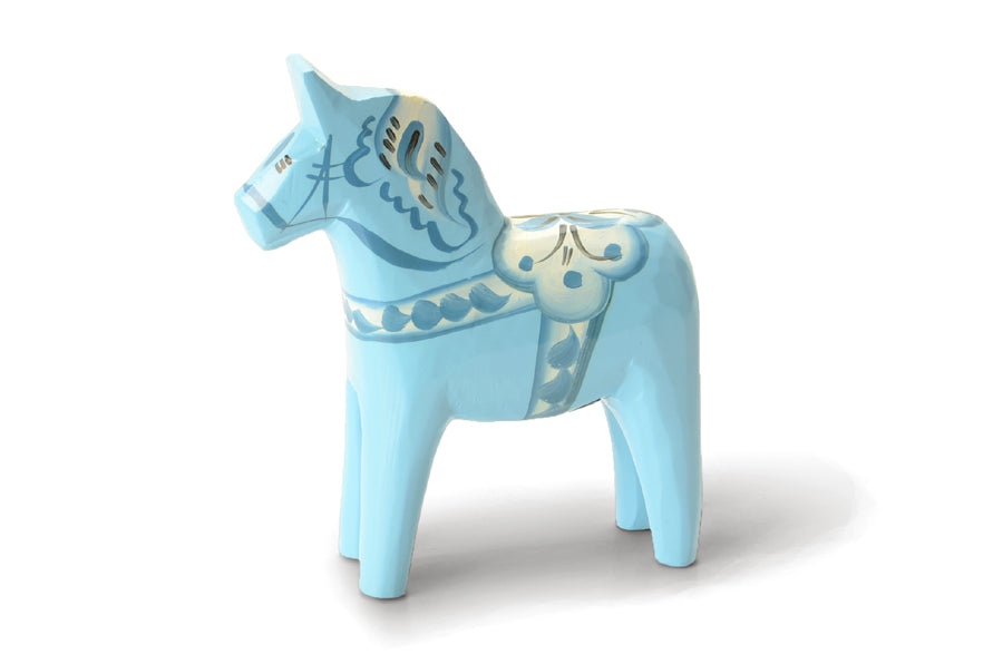 古着人気アイテム ダーラナホース、baby-blue、10cm – CHLOROS 置物