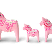 ダーラナホース、baby-pink、10cm