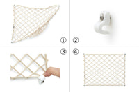 FILT社は1860年に農家の人たちによってフランス北西部に設立され、現在はヨットや車向け、医療用、スポーツ用品など、ネットやロープに特化した商品を主に業務用として多岐に渡って生産しています。ネットバッグは小さく折りたためることもあり、特にヨーロッパではマルシェ(市場)などに出かけるときに持っていくのが定番です。