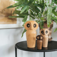 アウルは1960年にポール・エンカー・ハンセンによってデザインされ、回転する頭が色んな表情を創り出します。それが驚きなのか、黙想しているのか、または好奇心なのか。アウルはその日、その時々において見る人の心を反映するのです。