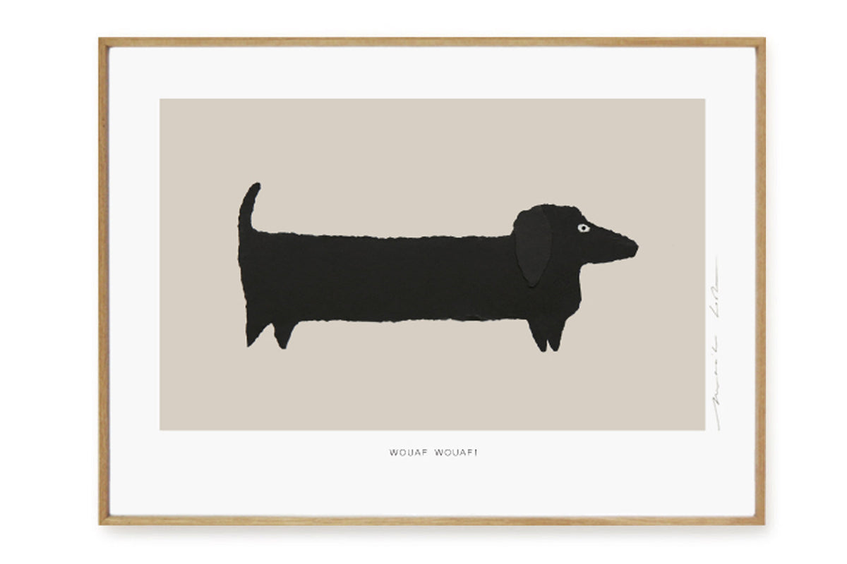 ポスター/アートプリント 50×70cm Le chien (Limited edition ポスター/アートプリント 50×70cm Le chien (Limited edition