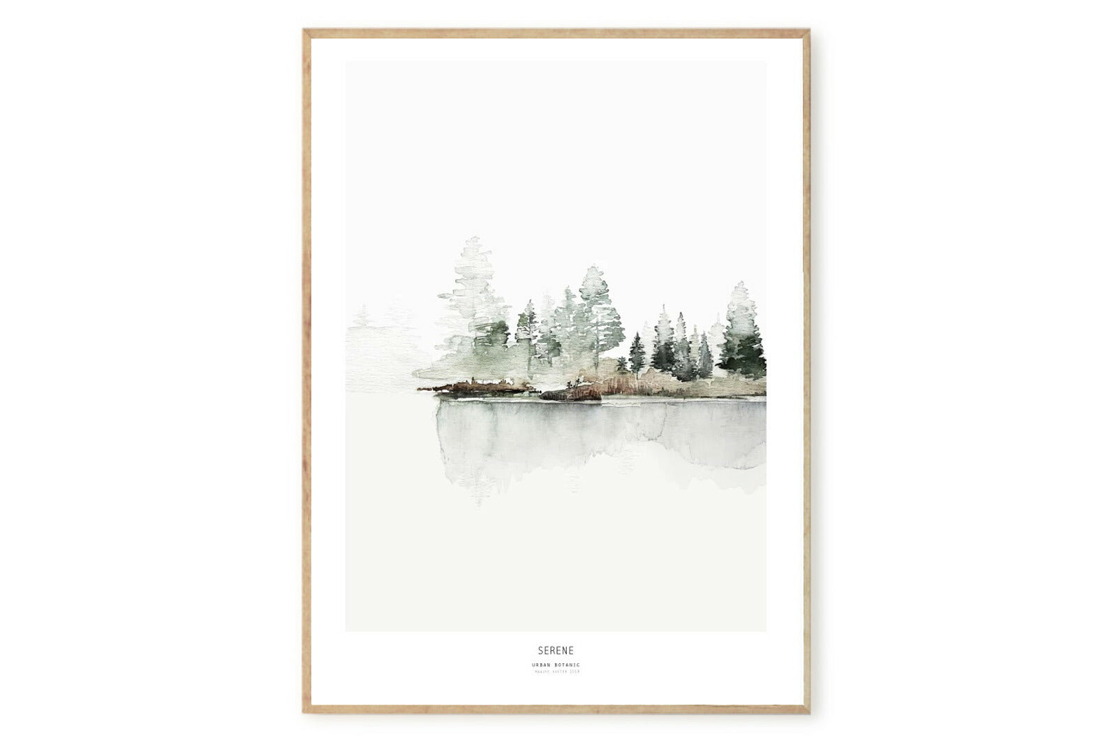My Deer Art Shop アートポスター 50×70cm Serene (Limited edition of
