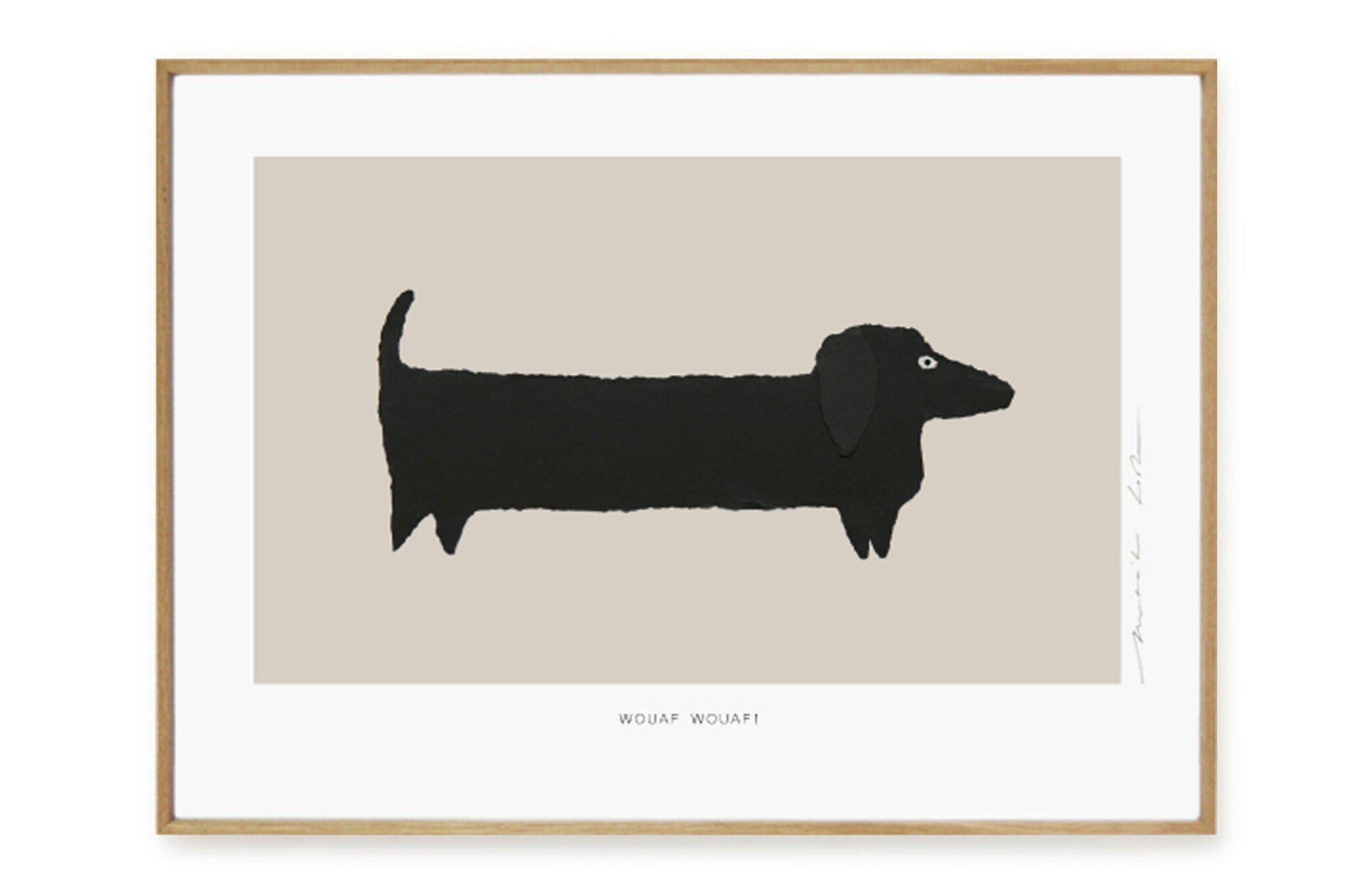 My Deer Art Shop アートポスター 50×70cm Le Chien (Limited