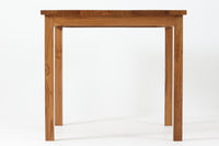 チーク材天然木ダイニングテーブル 幅80cm 正方形☆北欧インテリア CHLOROS