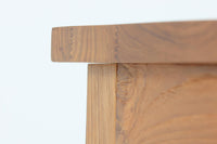 チーク材天然木ダイニングテーブル 幅80cm 正方形☆北欧インテリア CHLOROS