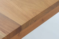 チーク材天然木ダイニングテーブル 幅90cm 正方形☆北欧インテリア CHLOROS