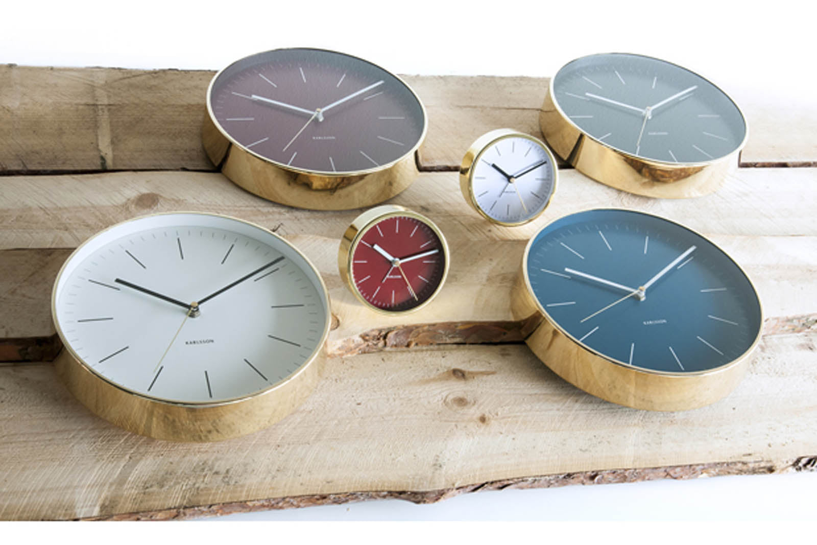 在庫限り】掛け時計/ウォールクロック Minimal 直径28cm ホワイト