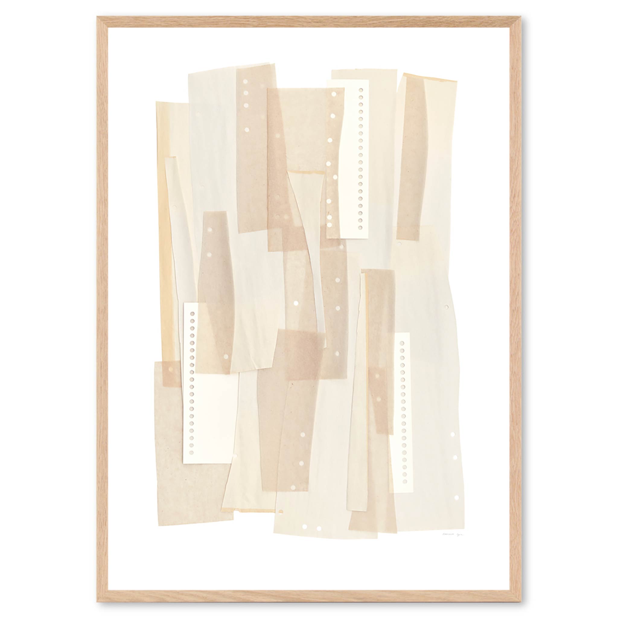 ATELIER CPH Balance no. 122 （フレーム付き） Atelier Cph アートポスター 50×70cm Balance No 122 – CHLOROS