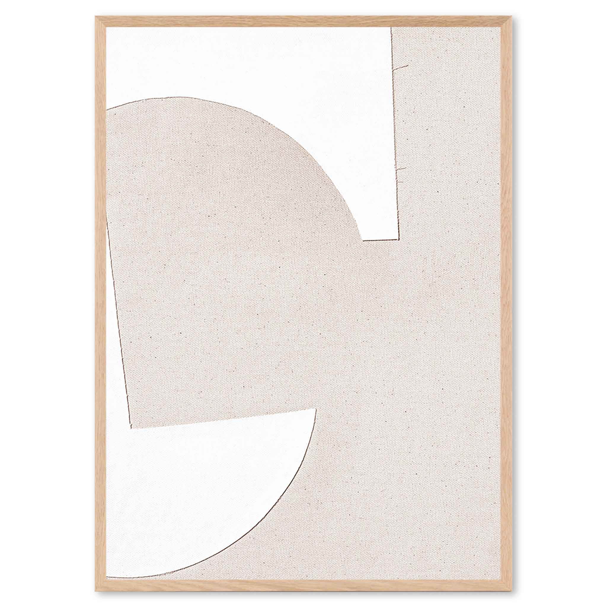 Atelier Cph アートポスター 50×70cm Object Blanc No 25 – CHLOROS