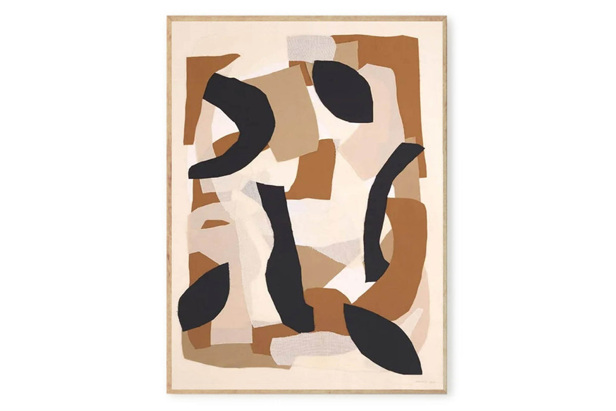 Atelier Cph アートポスター A3 額縁込み Atelier Cph アートポスター 50×70cm Fragment No 87 – CHLOROS