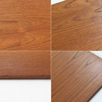 デンマークのHorsens Mobelfabrik社によるディスプレイシェルフは、温かみあるチーク材を使用した端正な佇まいが魅力の一台です。上段には可動棚が4枚備わっており、書籍やオブジェなどのディスプレイに最適です。下段は観音開きの収納扉付きで、見せる収納と隠す収納を両立。すっきりとした脚部構造と洗練された金属取手がアクセントとなり、北欧らしい実用性と美しさを兼ね備えたビンテージ家具です。