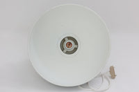 1970年代初頭にJo Hammerborgによってデザインされた「Bunker」です。3種類のサイズ展開があり、こちらは真ん中のmidiサイズです。金属に光沢のあるライトグレー色(ホワイトに近く淡いグレーです)で塗装されています。Fog & morup社が1980年代にLyskaer社に買収された後も「Bunker」の販売はあった様ですが、Fog & morup社の物とは形状が少し異なっています。こちらの照明は現地ディーラーよりFog & morup社で1970年代に作成された物と聞いております。