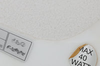 北欧より買い付けました。michael Bangを代表する「mandarin」の中で珍しい壁掛けタイプです。2展開のサイズ展開があった様ですが、こちらは小さいサイズの物。乳白色ガラスならではの優しい光が魅力的です。