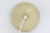 デンマークから買い付けました。1977年のFog & morup社のカタログにも掲載されている「Silhuet」です。真鍮塗装を施された有機的な形状のアルミニウムシェードが特徴です。