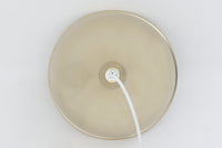 デンマークから買い付けました。1977年のFog & morup社のカタログにも掲載されている「Silhuet」です。真鍮塗装を施された有機的な形状のアルミニウムシェードが特徴です。