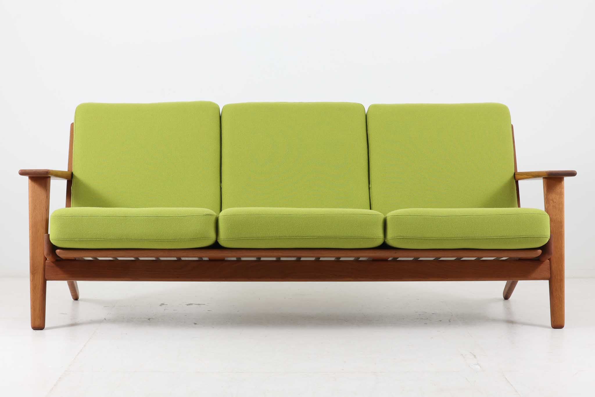 北欧家具ビンテージ GE290 トリプルソファ オーク材 Hans J.Wegner