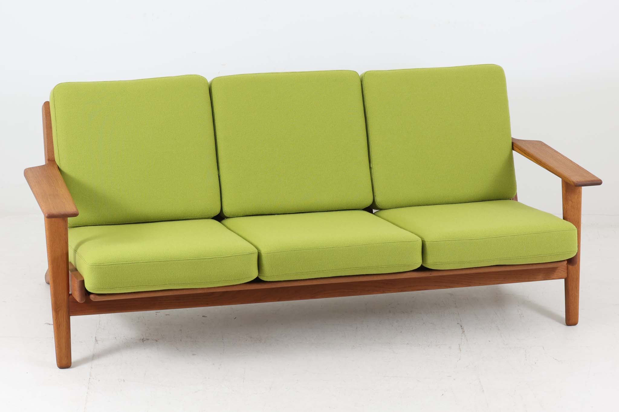 北欧家具ビンテージ GE290 トリプルソファ オーク材 Hans J.Wegner