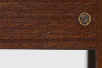 北欧より買い付けました。Illum WikkelsoによってデザインされたPlexus Chairです。マホガニー材とラタンの組み合わせが上品で美しく、日本のお部屋にも良く合う落ち着いた色味です。