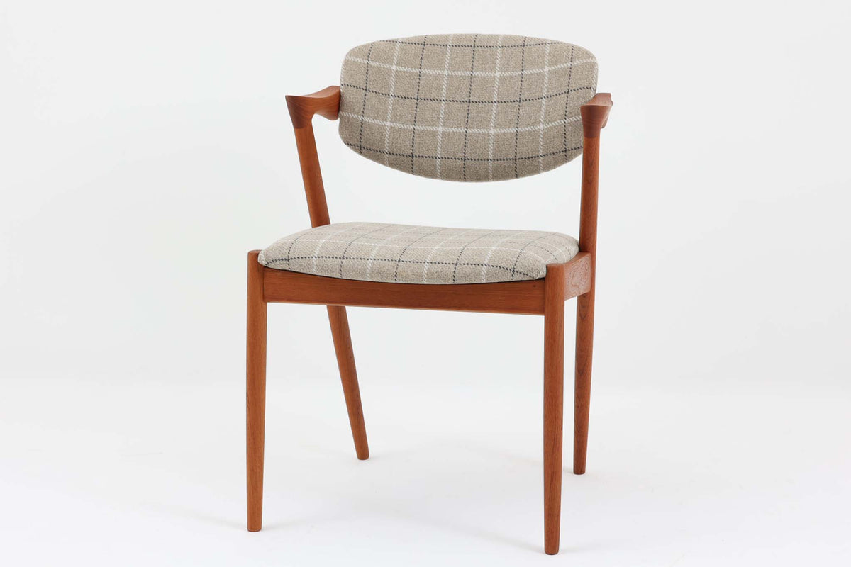 カイクリスチャンセン　No42 廃盤　希少　チーク材　ランクC Kai Kristiansen(カイ・クリスチャンセン) No42チェア チーク材 北欧