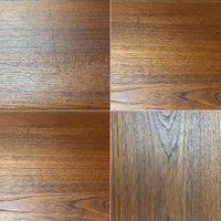 チーク材の温かみある風合いと洗練されたシルエットが魅力のエクステンションダイニングテーブルです。デザイナーは不明ですが、脚部や拡張板の形状など、細部にまでこだわりが感じられる上質な一品です。