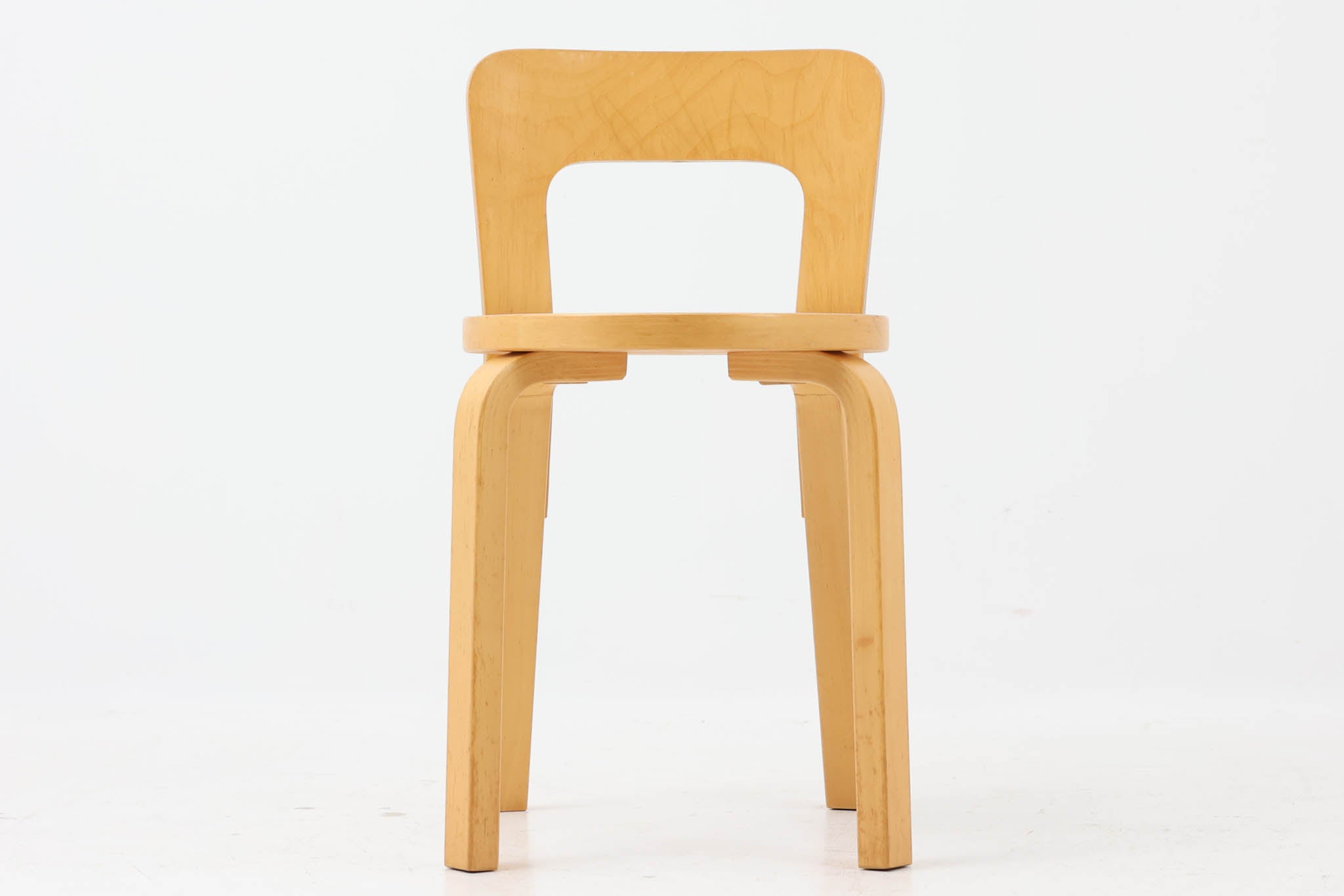 【本日特価】 チェア No.65 Aalto(アルヴァ・アアルト) Alvar ホワイトラミネート CHLOROS – 北欧家具ビンテージ デスクチェア