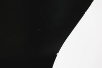 デンマークの名門Fritz Hansen社製、アルネ・ヤコブセンによる名作「セブンチェア」。こちらは2007年に製造された比較的新しいモデルです。成形合板による流れるようなフォルムが特徴で、背もたれから座面へと続く美しいカーブが、快適な座り心地を提供します。ブラックのシェルとクロームメッキの脚がモダンで洗練された印象を演出し、どんな空間にも調和するデザインです。