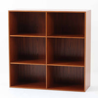 北欧より買い付けた「Mogens Koch」によってデザインされたブックシェルフです。キャビネットやシェルフを組み合わせて使用するためにデザインされた物で、デンマーク家具最高峰のユニットシェルフと言われています。良質なマホガニー無垢材が使用されています。