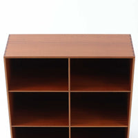 北欧より買い付けた「Mogens Koch」によってデザインされたブックシェルフです。キャビネットやシェルフを組み合わせて使用するためにデザインされた物で、デンマーク家具最高峰のユニットシェルフと言われています。良質なマホガニー無垢材が使用されています。