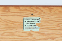 北欧より買い付けた「mogens Koch」によってデザインされたブックシェルフです。キャビネットやシェルフを組み合わせて使用するためにデザインされた物で、デンマーク家具最高峰のユニットシェルフと言われています。良質なマホガニー無垢材が使用されています。