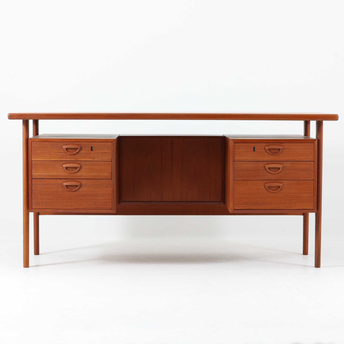 Kai Kristiansen 両袖デスク チーク 幅152cm FM furniture カイ