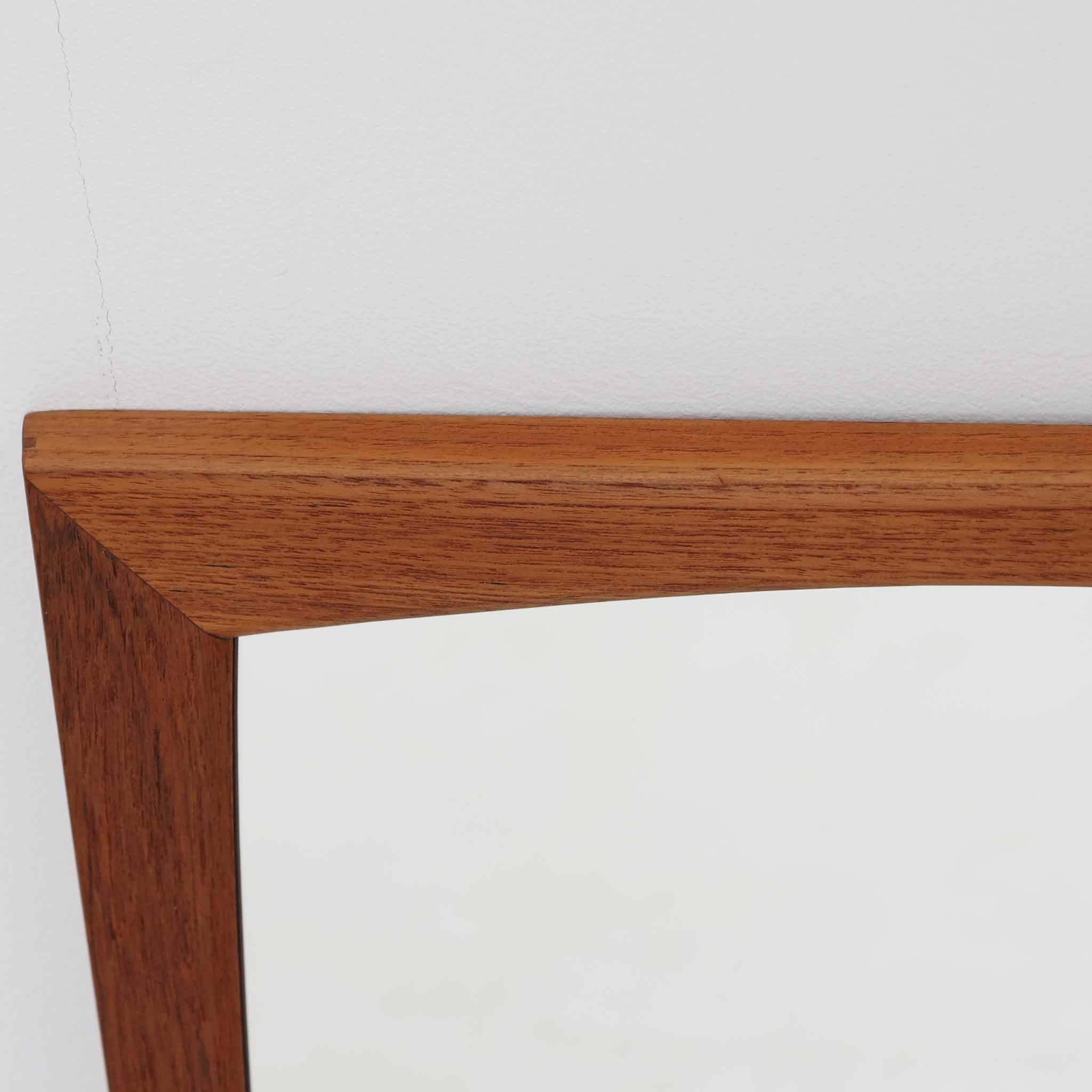 Kai Kristiansen 立て掛けミラー No.103 チーク 高さ79cm Aksel