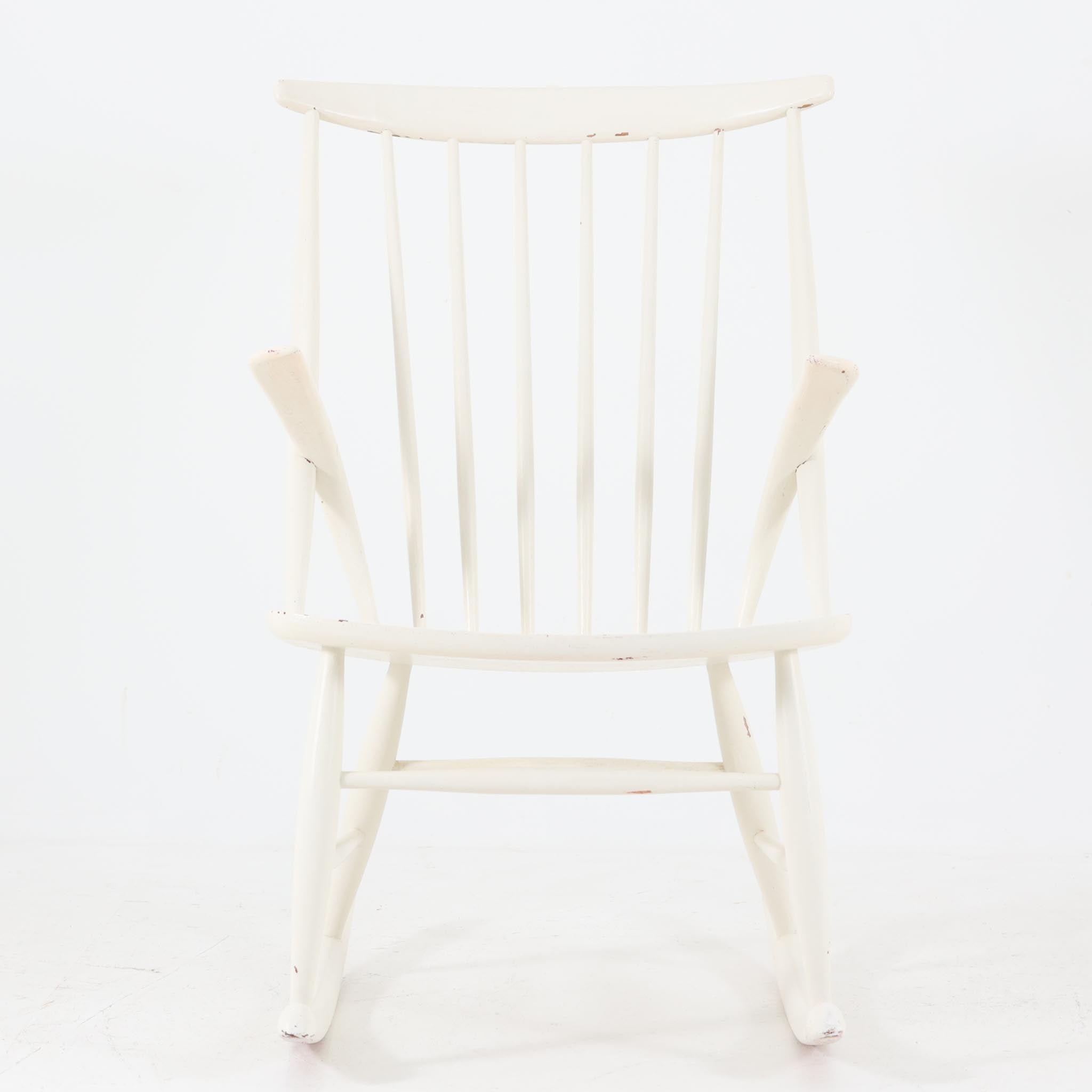 アイラーセン北欧家具イルムヴィッケルソillumwikkelsoロッキングチェア Illum Wikkelso ロッキングチェア ビーチ Eilersen イルム・ヴィッ