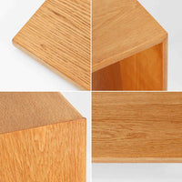 オーク材の素朴で力強い木目が印象的な、Hadar Schmidt製のスウェーデン製北欧ビンテージブックシェルフです。直線的で無駄のないデザインが空間に落ち着いた雰囲気をもたらし、しっかりとした箱組構造と安定感のある脚付き仕様により、収納量がありながらも圧迫感を抑えた佇まいが魅力です。棚板は実用的な間隔で配置され、本やレコード、器、オブジェなど幅広いアイテムを美しく収納・ディスプレイ可能で、経年変化によって深みを増したオーク材ならではの表情を楽しみながら、リビングや書斎、ワークスペースまで長く寄り添う一台です。