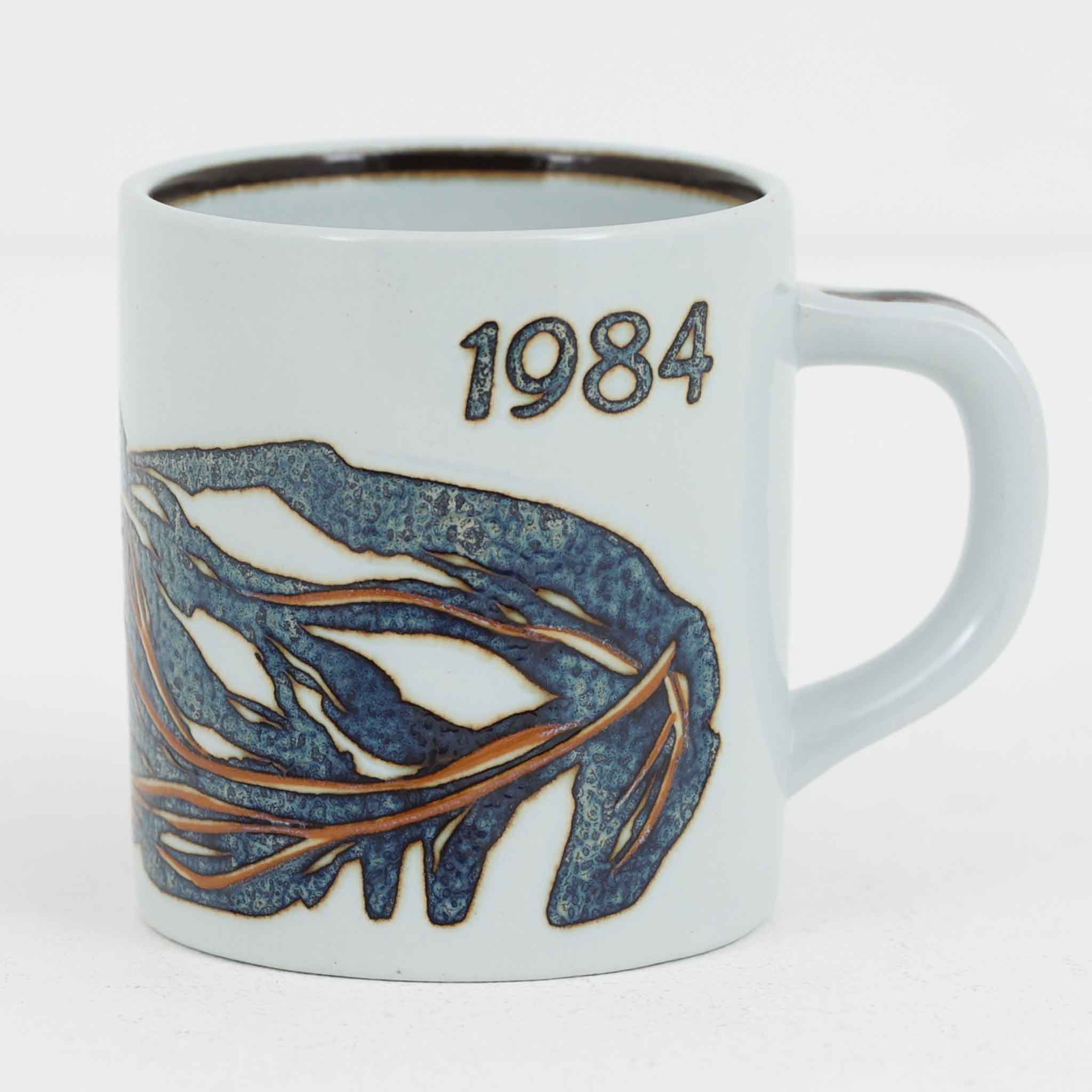 Royal Copenhagen ロイヤルコペンハーゲン イヤーマグカップ 1984年
