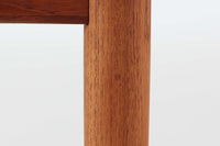 エクステンションダイニングテーブル 幅133cm チーク材 北欧家具ビンテージ/DK15009