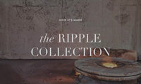 美しいクリアガラスタンブラー Ripple 4個セット