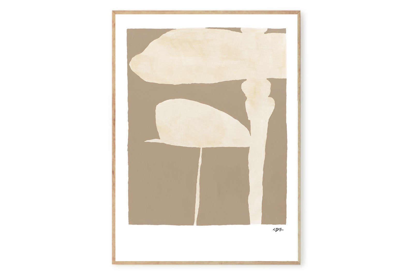 在庫限り】【再入荷なし】ポスター/アートプリント 50×70cm Abstrakt no.2 – CHLOROS