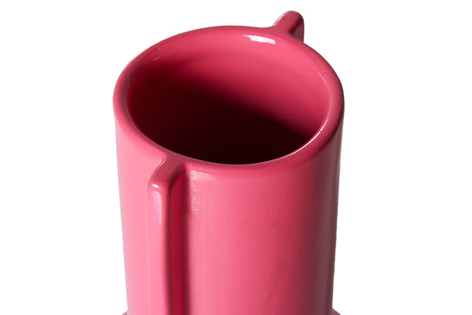 ビビットなホットピンクカラーのフラワーベース 高さ20cm – CHLOROS